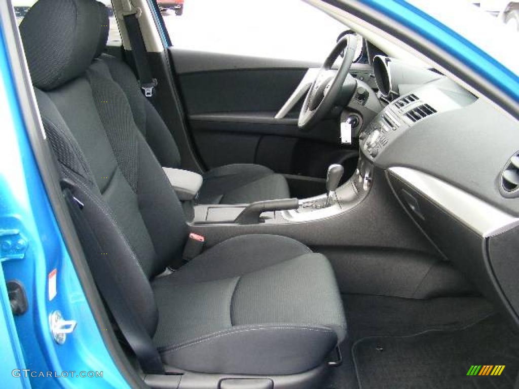 2010 MAZDA3 s Sport 4 Door - Celestial Blue Mica / Black photo #13