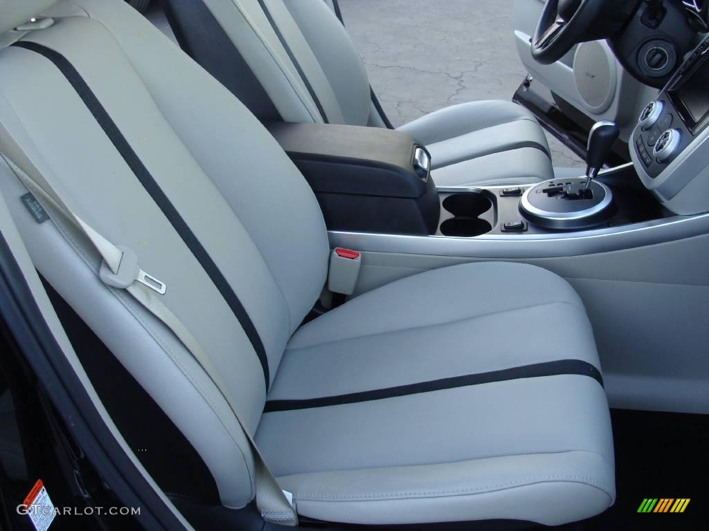 2007 CX-7 Grand Touring - Black Cherry Mica / Sand photo #15