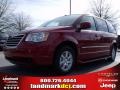 2010 Inferno Red Crystal Pearl Chrysler Town & Country Touring  photo #1