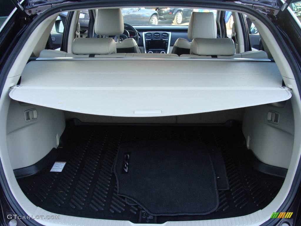 2007 CX-7 Grand Touring - Black Cherry Mica / Sand photo #19