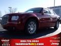 2010 Inferno Red Crystal Pearl Chrysler 300 Touring  photo #1