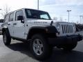 Stone White - Wrangler Unlimited Rubicon 4x4 Photo No. 4
