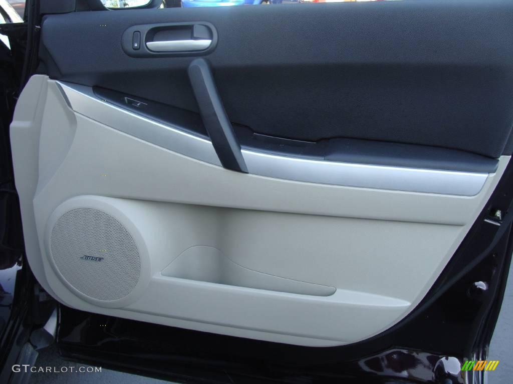 2007 CX-7 Grand Touring - Black Cherry Mica / Sand photo #22