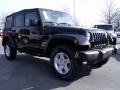 2010 Black Jeep Wrangler Unlimited Sport 4x4  photo #4