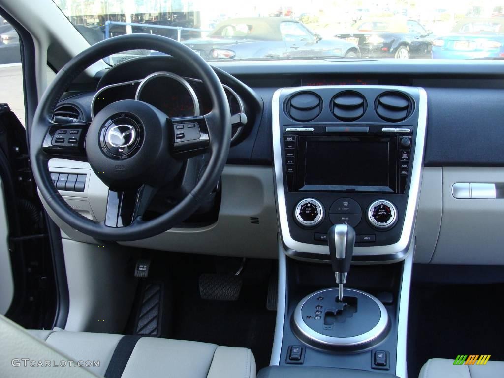 2007 CX-7 Grand Touring - Black Cherry Mica / Sand photo #24