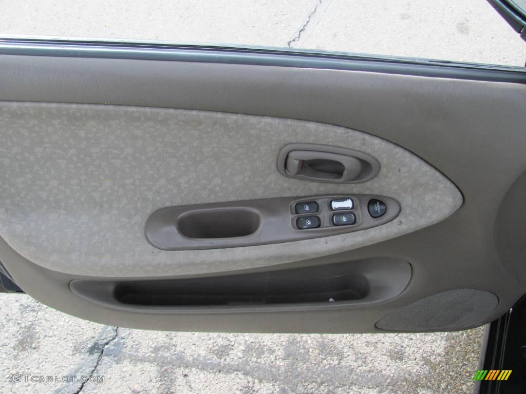 2000 Elantra GLS Sedan - Forest Green / Beige photo #14