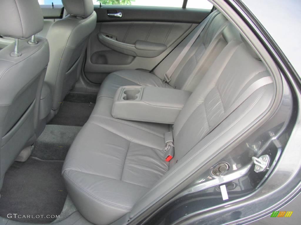 2007 Accord EX-L Sedan - Graphite Pearl / Gray photo #11