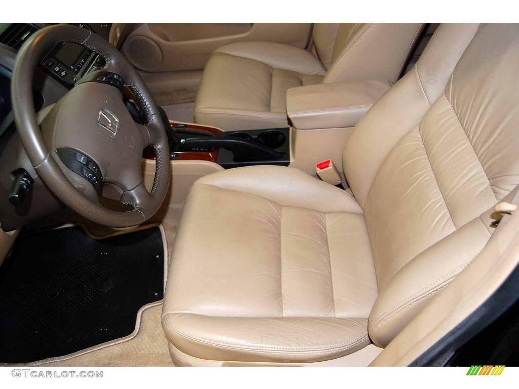2006 Accord EX-L Sedan - Nighthawk Black Pearl / Ivory photo #16