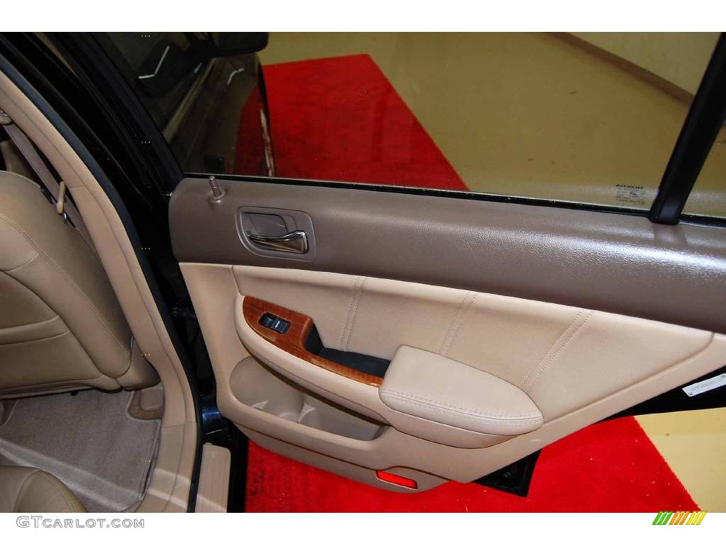 2006 Accord EX-L Sedan - Nighthawk Black Pearl / Ivory photo #23