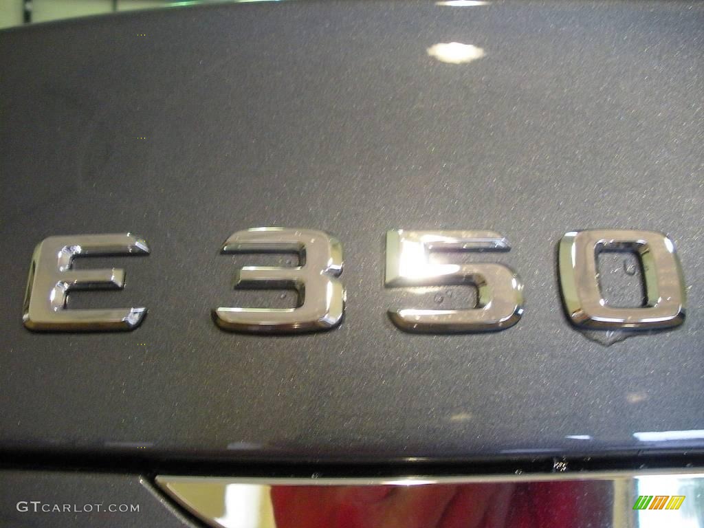2007 E 350 Sedan - Flint Grey Metallic / Black photo #9