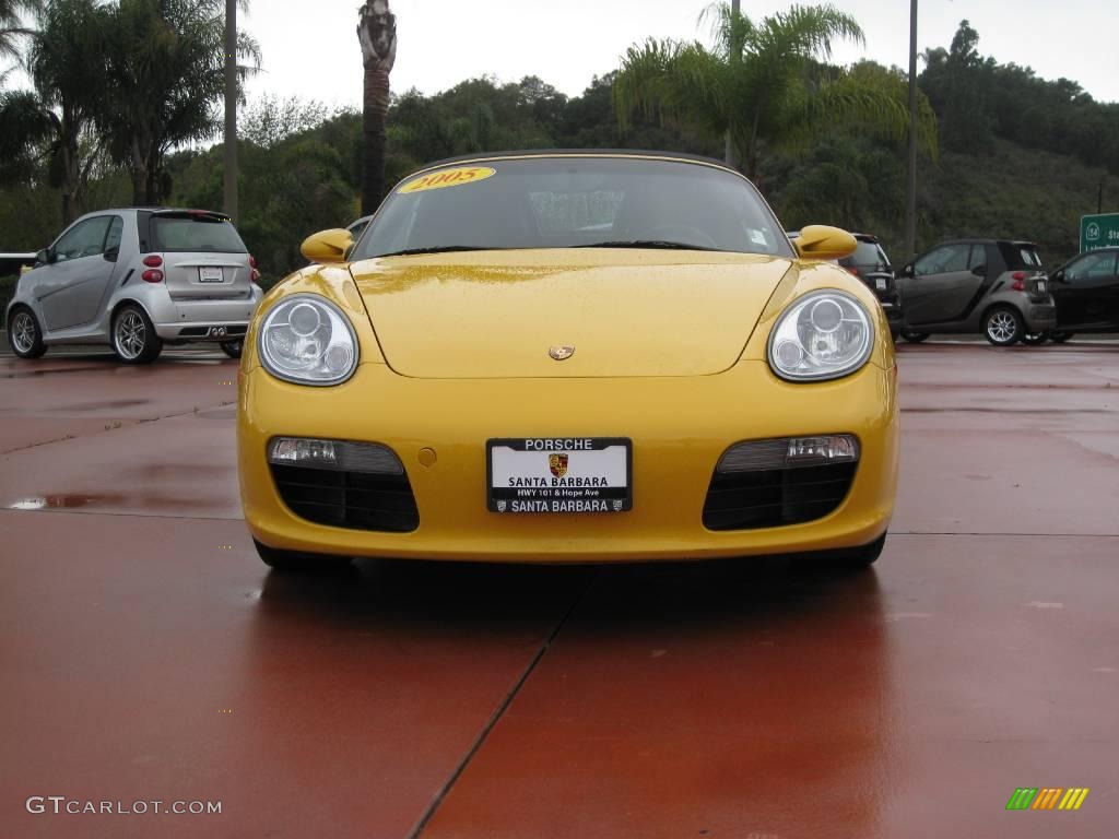 2005 Boxster  - Speed Yellow / Black photo #2