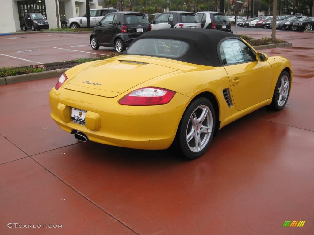 2005 Boxster  - Speed Yellow / Black photo #4