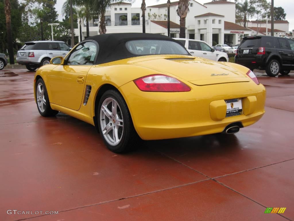 2005 Boxster  - Speed Yellow / Black photo #6