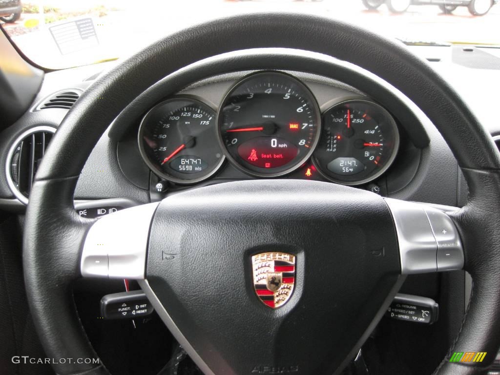 2005 Boxster  - Speed Yellow / Black photo #14