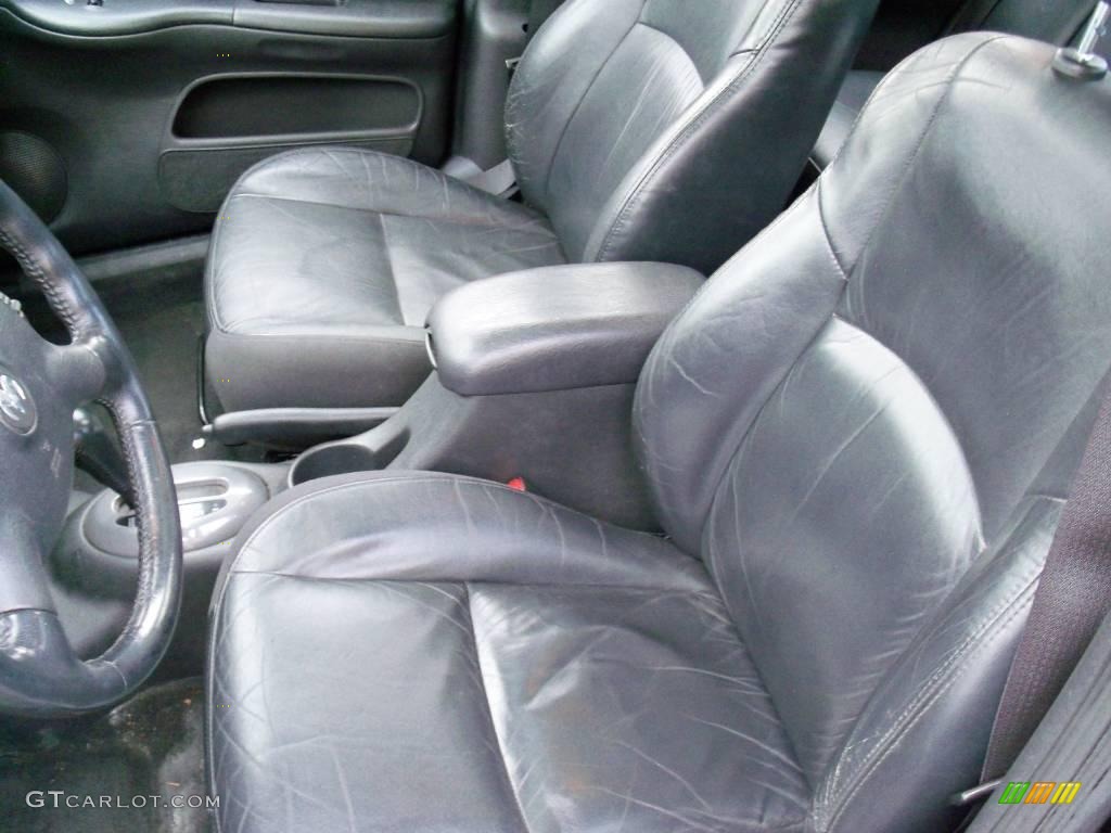 2002 Neon SXT - Black Clearcoat / Dark Slate Gray photo #2