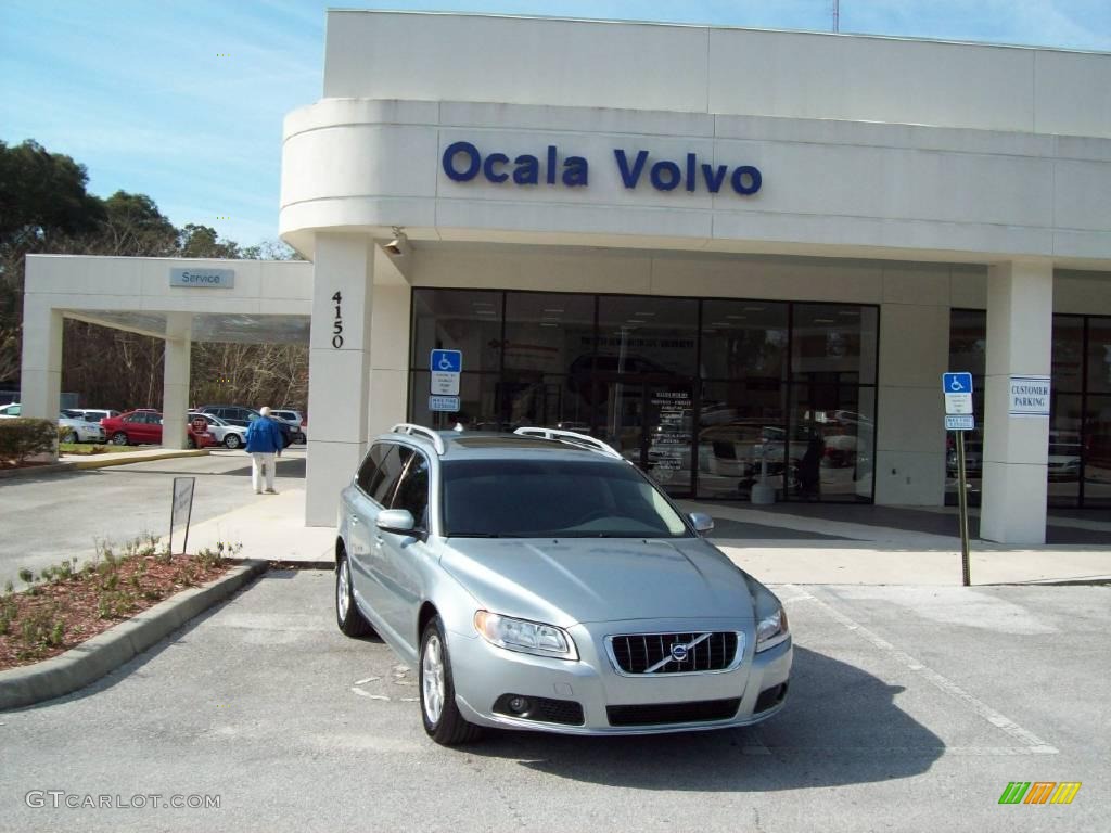 2009 V70 3.2 - Electric Silver Metallic / Off Black photo #1