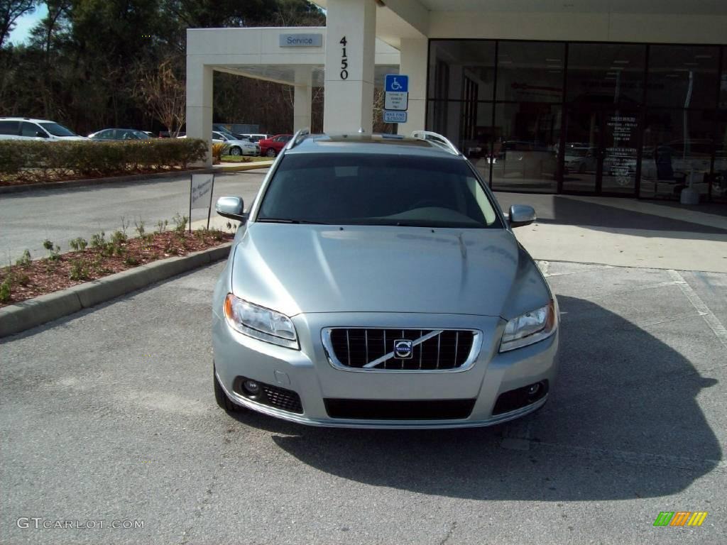 2009 V70 3.2 - Electric Silver Metallic / Off Black photo #2