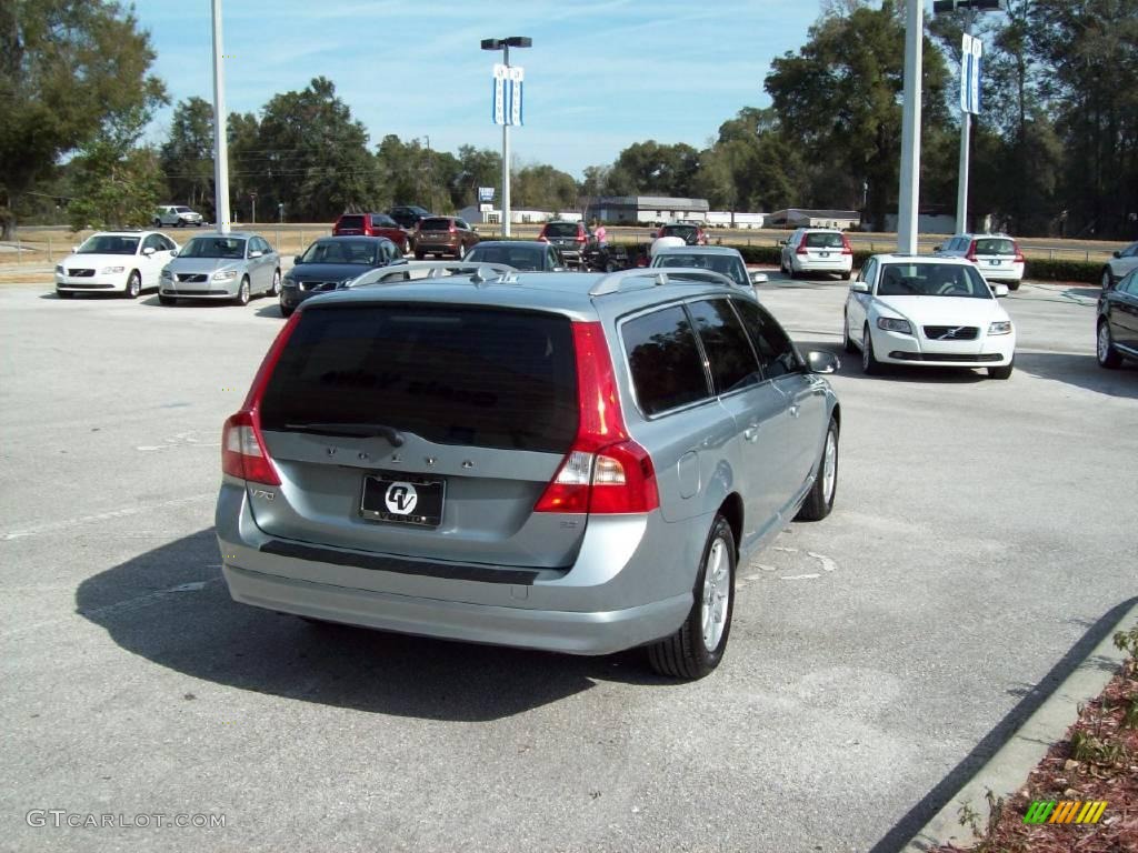 2009 V70 3.2 - Electric Silver Metallic / Off Black photo #8