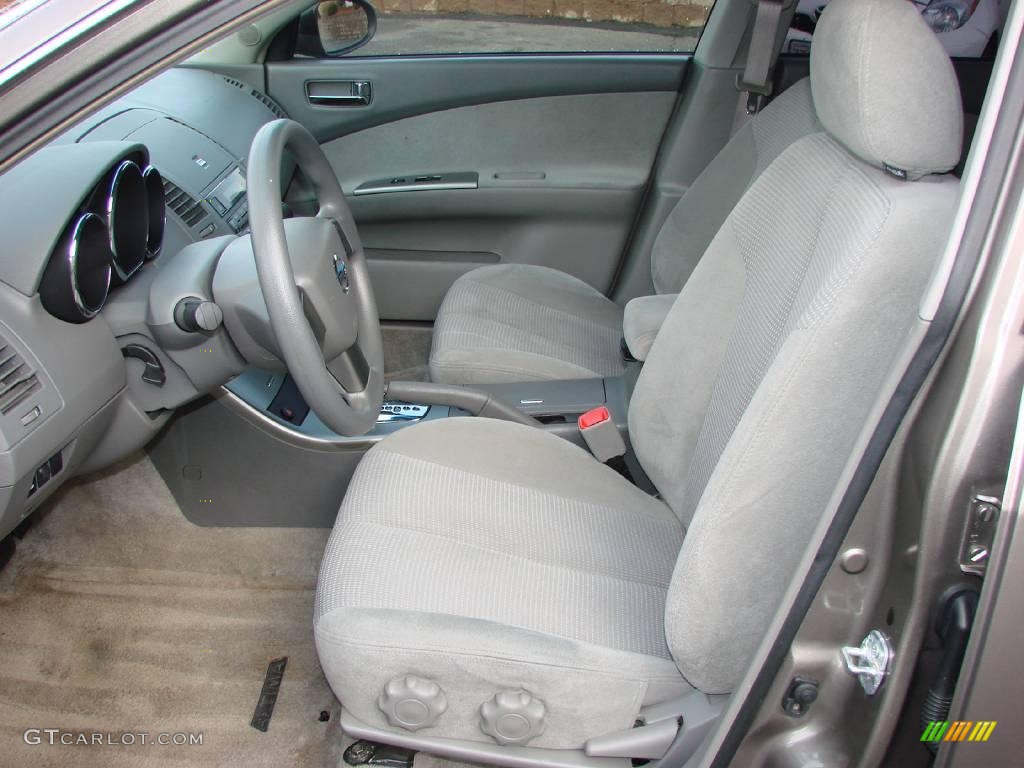 2005 Altima 2.5 S - Polished Pewter Metallic / Frost Gray photo #10