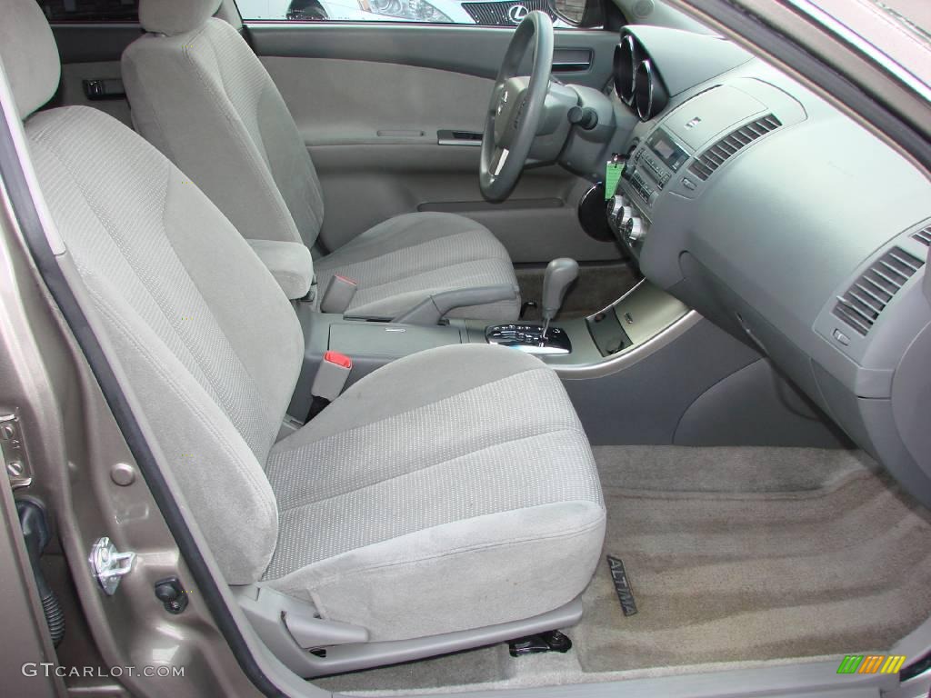 2005 Altima 2.5 S - Polished Pewter Metallic / Frost Gray photo #11