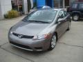Galaxy Gray Metallic - Civic LX Coupe Photo No. 8