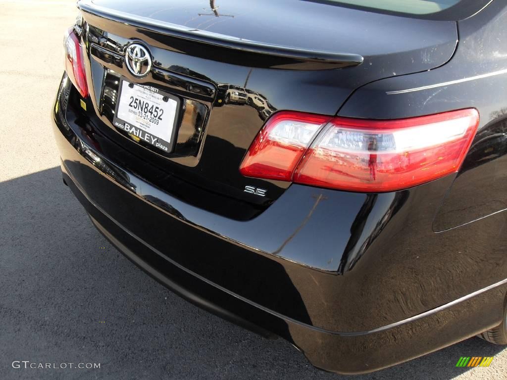 2007 Camry SE V6 - Black / Ash photo #4