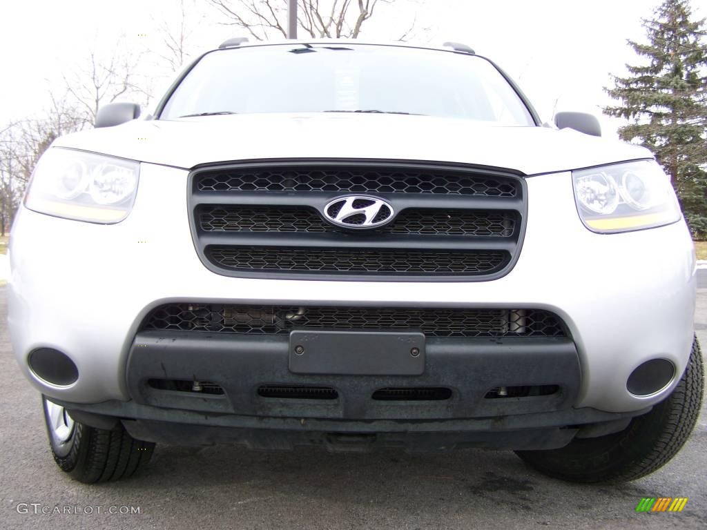 2009 Santa Fe GLS - Bright Silver / Gray photo #3