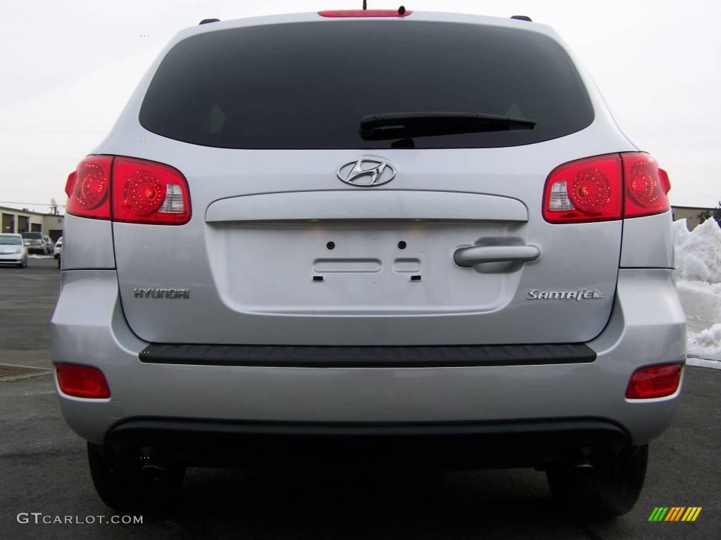 2009 Santa Fe GLS - Bright Silver / Gray photo #6