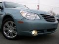 2009 Clearwater Blue Pearl Chrysler Sebring Limited Convertible  photo #2