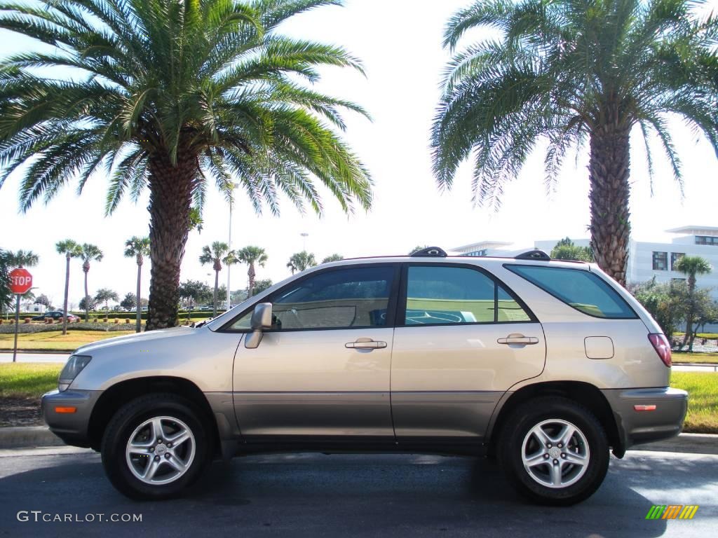 2000 RX 300 - Burnished Gold Metallic / Ivory photo #1