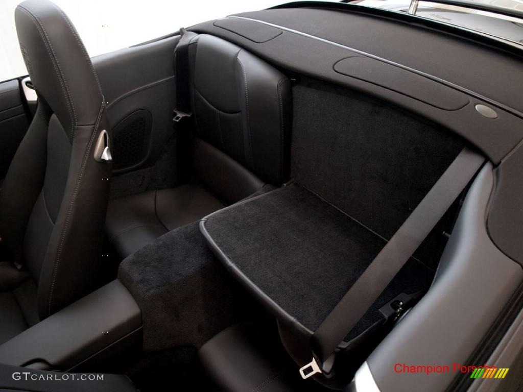 2010 911 Turbo Cabriolet - Black / Black photo #18