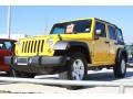 Detonator Yellow - Wrangler Unlimited X 4x4 Photo No. 2
