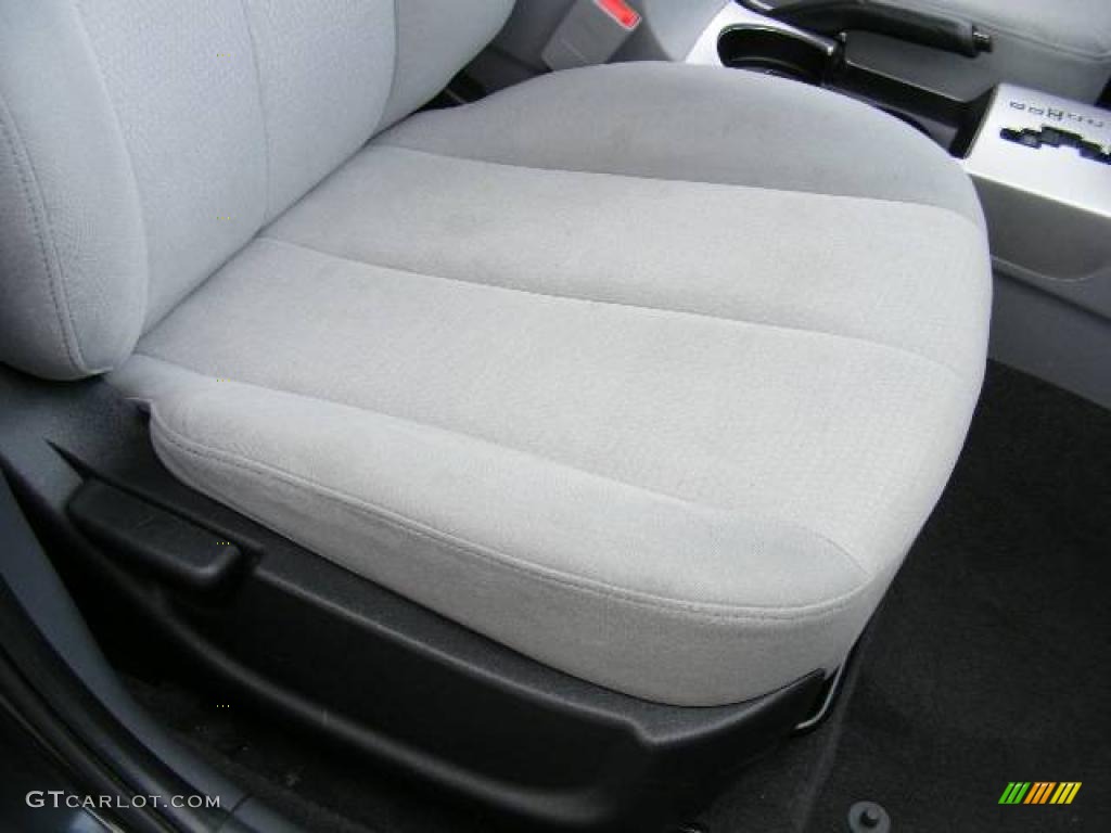 2009 Elantra SE Sedan - Black Pearl / Gray photo #14