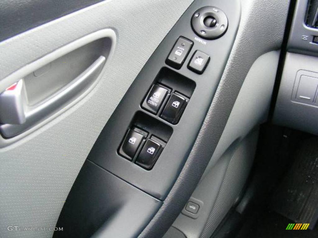 2009 Elantra SE Sedan - Black Pearl / Gray photo #24