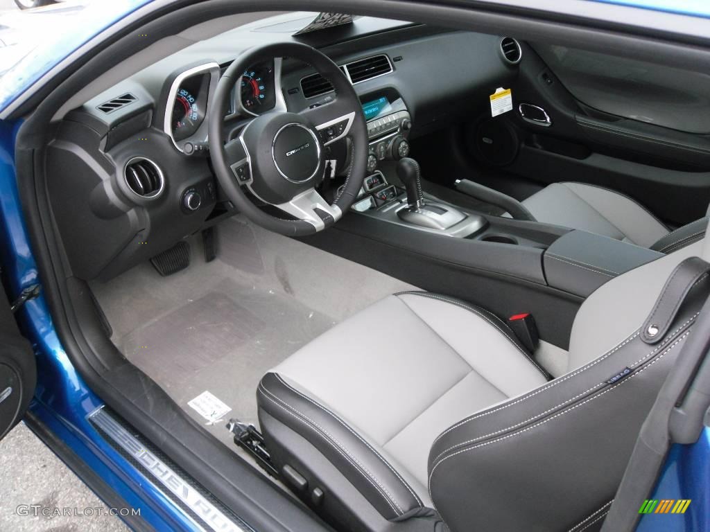 2010 Camaro SS/RS Coupe - Aqua Blue Metallic / Gray photo #21