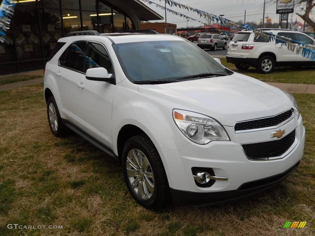 2010 Equinox LT - Summit White / Jet Black/Light Titanium photo #5