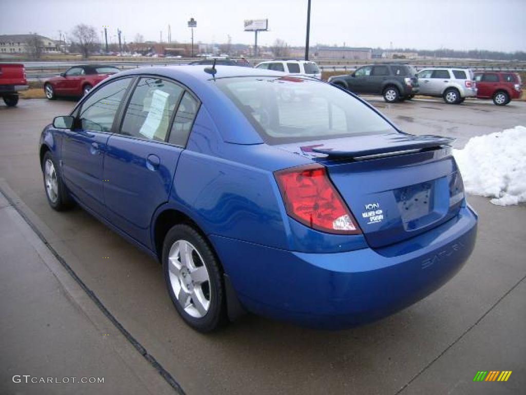 2006 ION 2 Sedan - Laser Blue / Gray photo #5