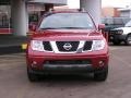 2008 Red Brawn Nissan Frontier LE Crew Cab 4x4  photo #2