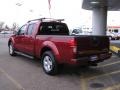 2008 Red Brawn Nissan Frontier LE Crew Cab 4x4  photo #4