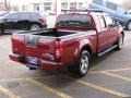 2008 Red Brawn Nissan Frontier LE Crew Cab 4x4  photo #6