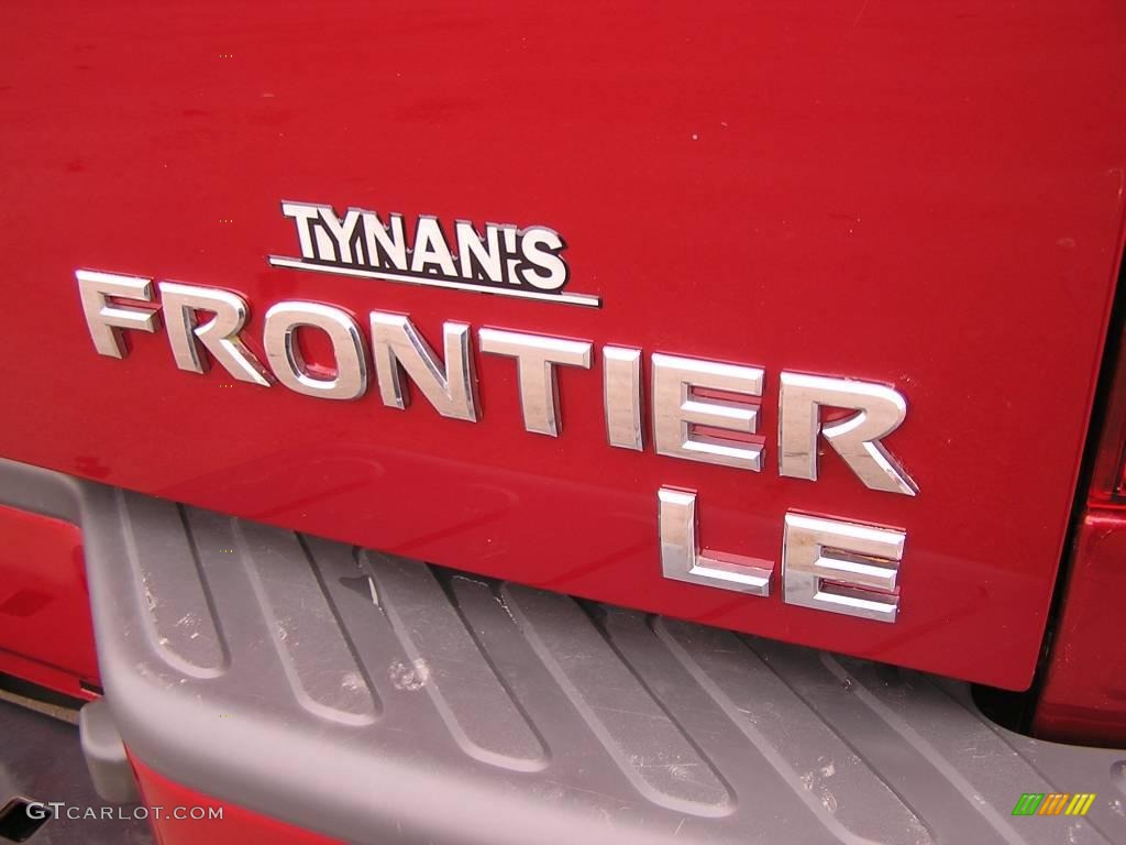 2008 Frontier LE Crew Cab 4x4 - Red Brawn / Beige photo #16