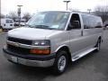 Silver Birch Metallic - Express 3500 Extended Passenger Van Photo No. 1