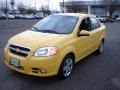 2009 Summer Yellow Chevrolet Aveo LT Sedan  photo #1