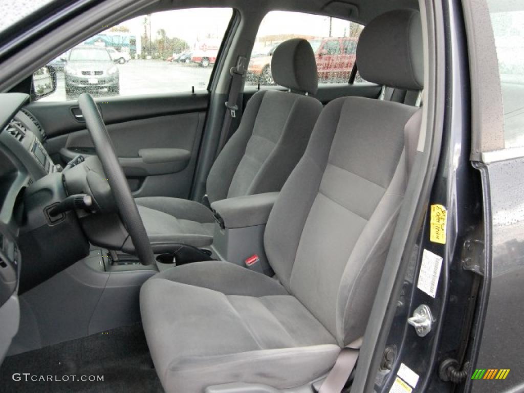 2007 Accord LX Sedan - Graphite Pearl / Gray photo #21