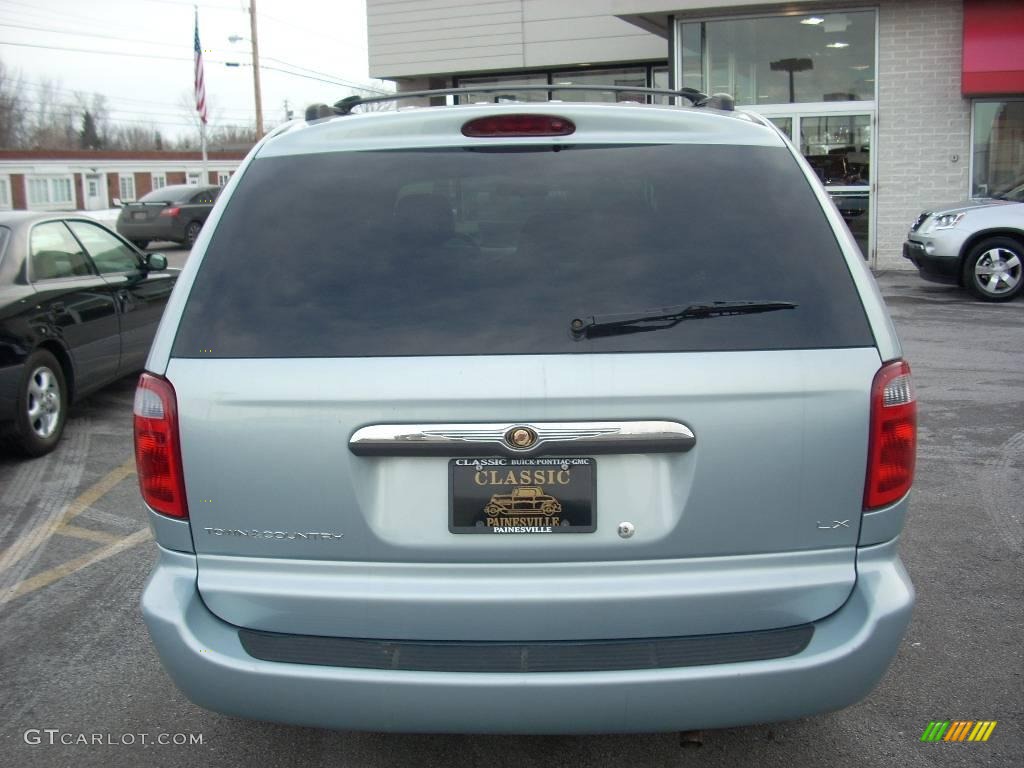 2001 Town & Country LX - Sterling Blue Satin Glow / Navy Blue photo #5