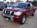 2007 Red Brawn Nissan Titan SE King Cab  photo #1