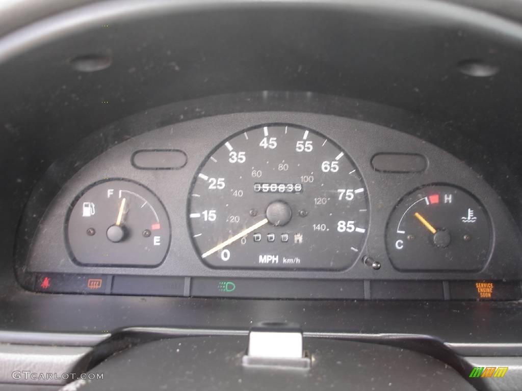 2000 Metro LSi Coupe - Dark Green Metallic / Gray photo #15