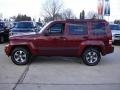 2008 Red Rock Crystal Pearl Jeep Liberty Sport 4x4  photo #7