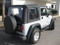 2004 Bright Silver Metallic Jeep Wrangler Rubicon 4x4  photo #7