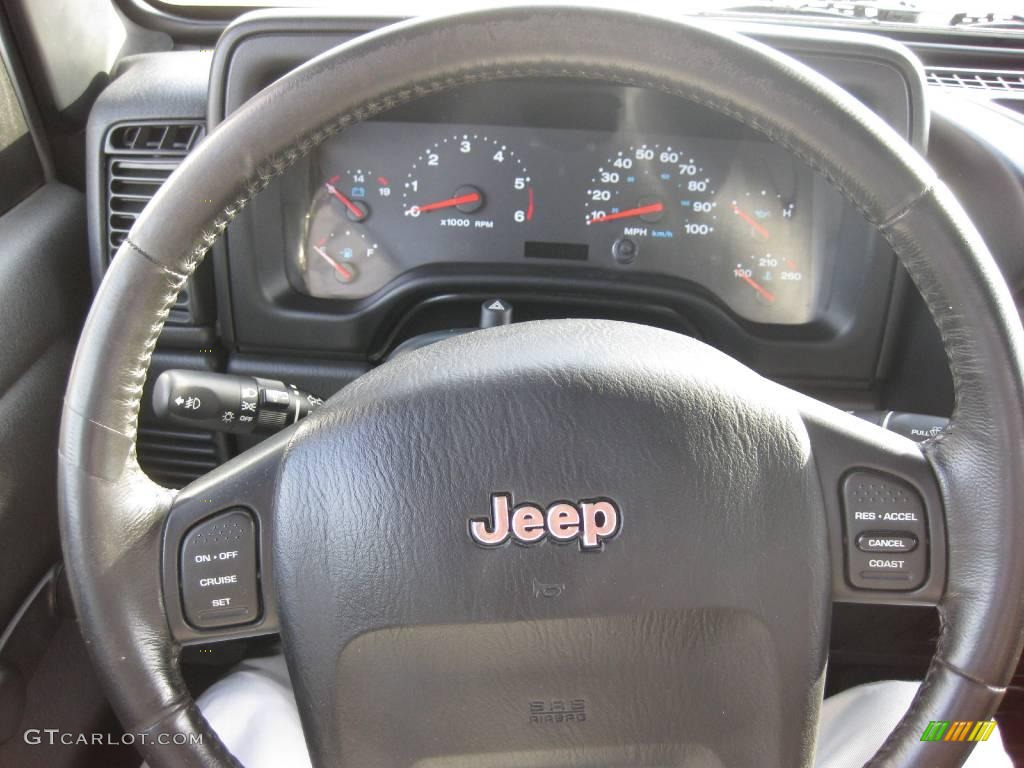 2004 Wrangler Rubicon 4x4 - Bright Silver Metallic / Dark Slate Gray photo #17